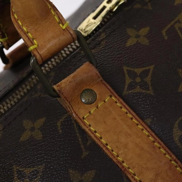 LOUIS VUITTON Monogram Keepall Bandouliere 55 Boston Bag - Picture 9 of 16